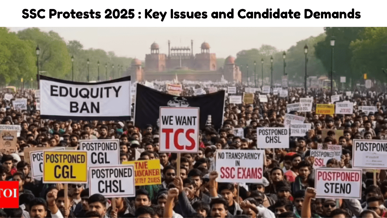 SSC MisManagement : Why SSC Candidates Are Protesting: The Key Issues and Their Demands